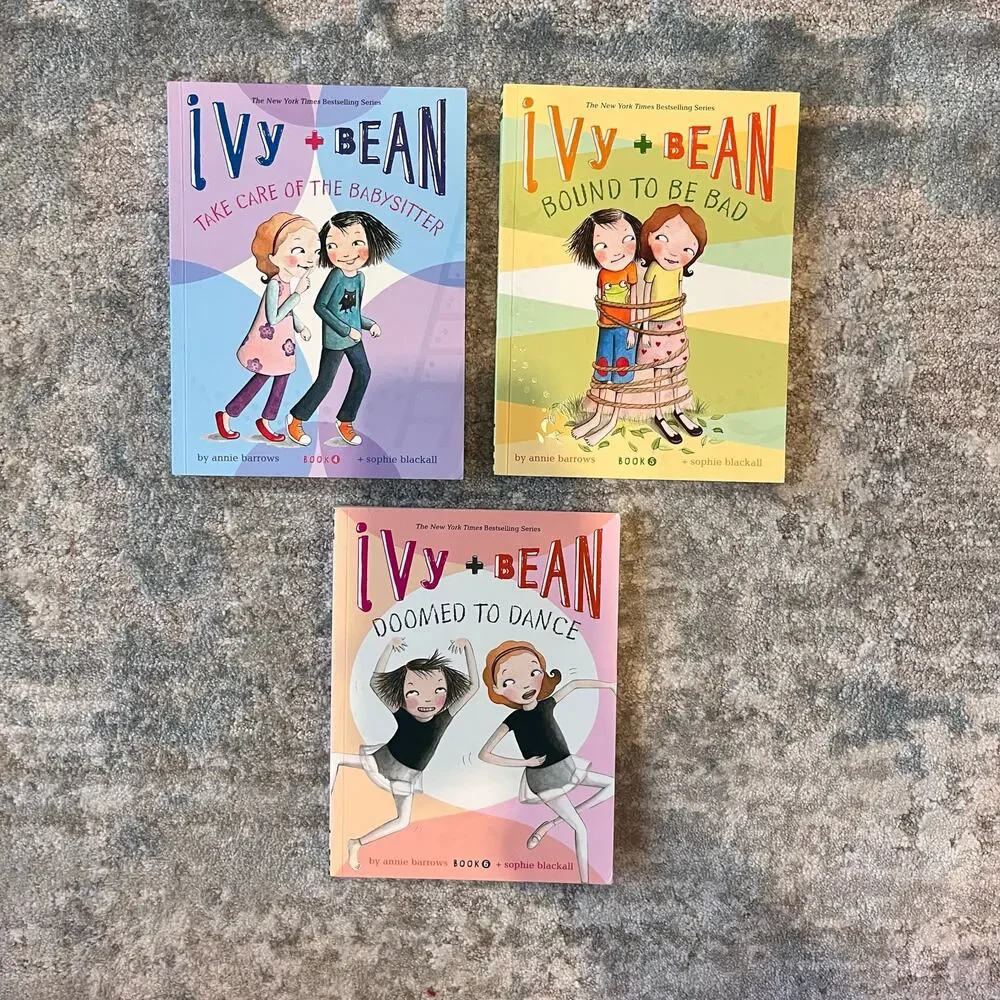 Ivy and Bean 3 Chapter Book Lot #4-6 Annie Barrows